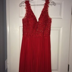 Sherri Hill Red Homecoming Dress #50756